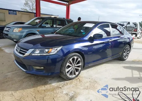 2014 Honda Accord Sport из США, поврежденный, VIN 1HGCR2F57EA265339